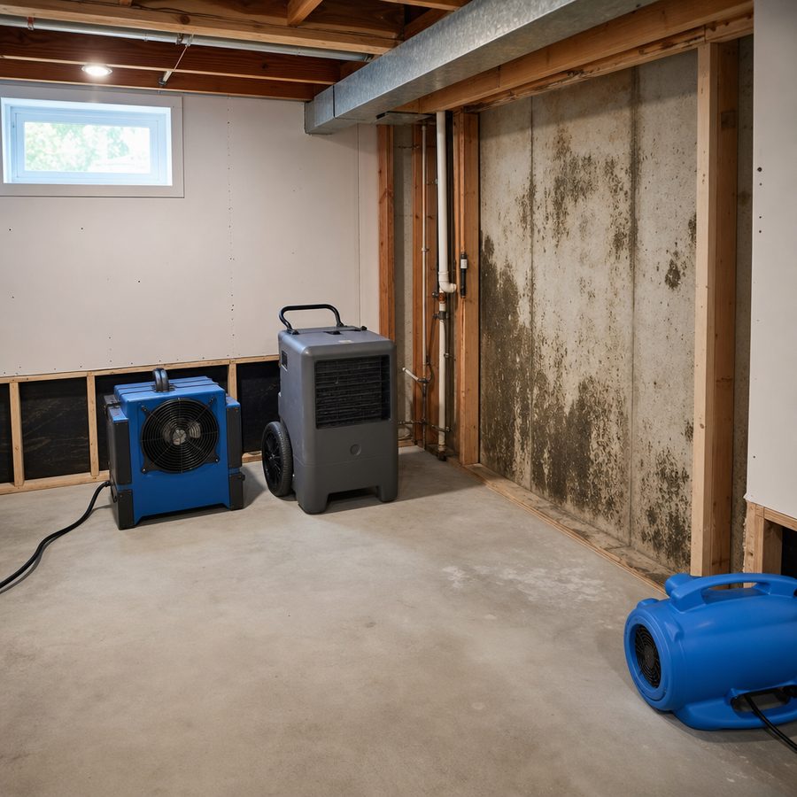 basement mold removal in Omaha, NE