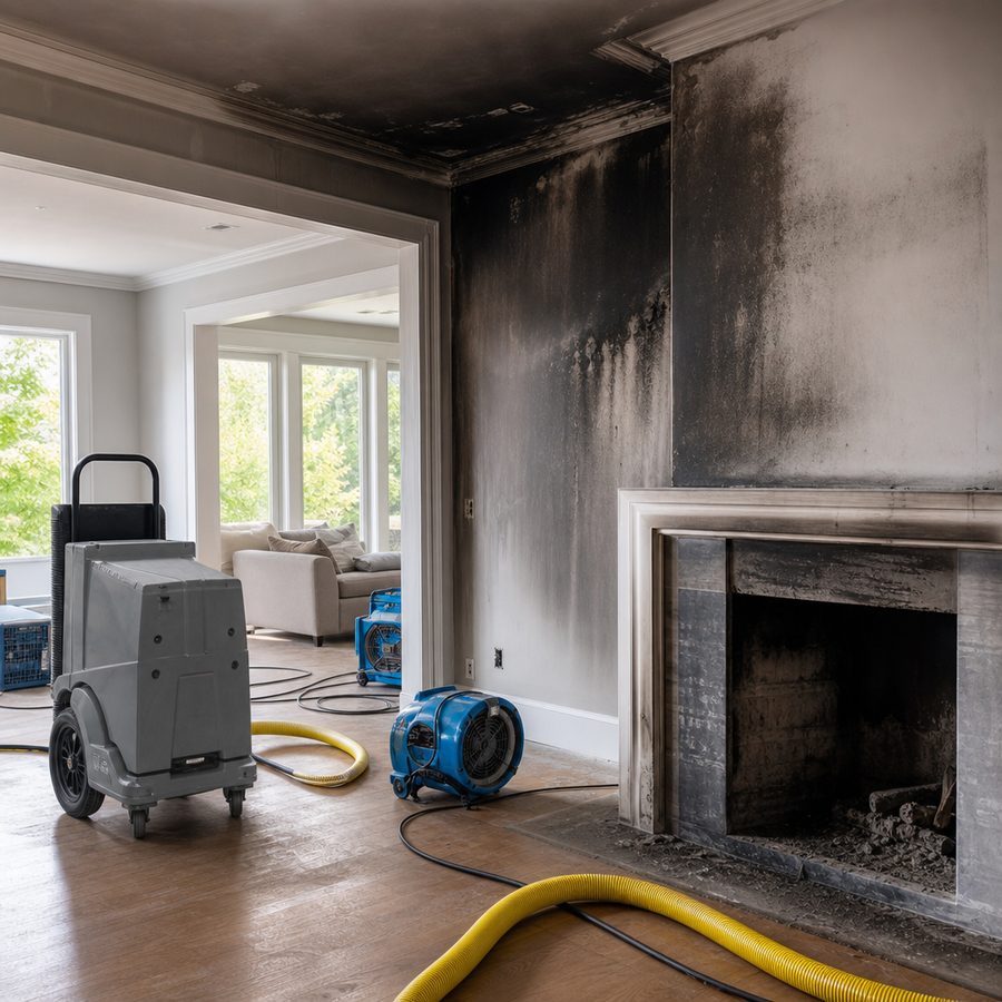 smoke damage cleanup in Omaha, NE