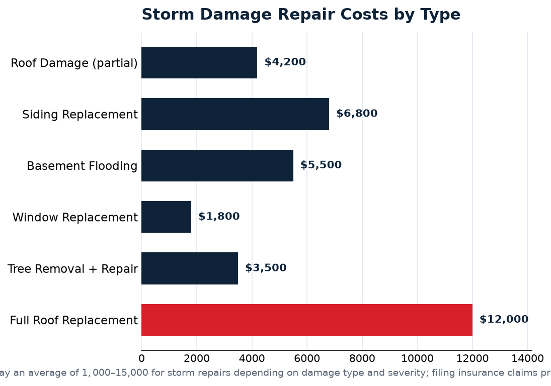 storm damage restoration data for Omaha homeowners