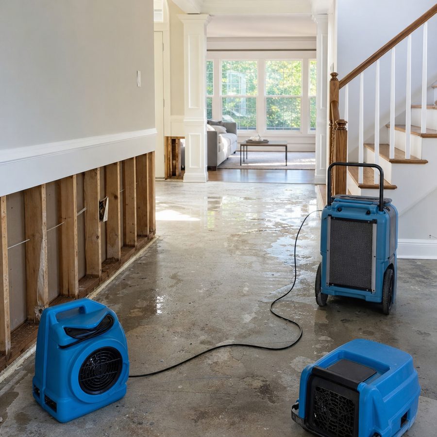 water damage restoration in Omaha, NE